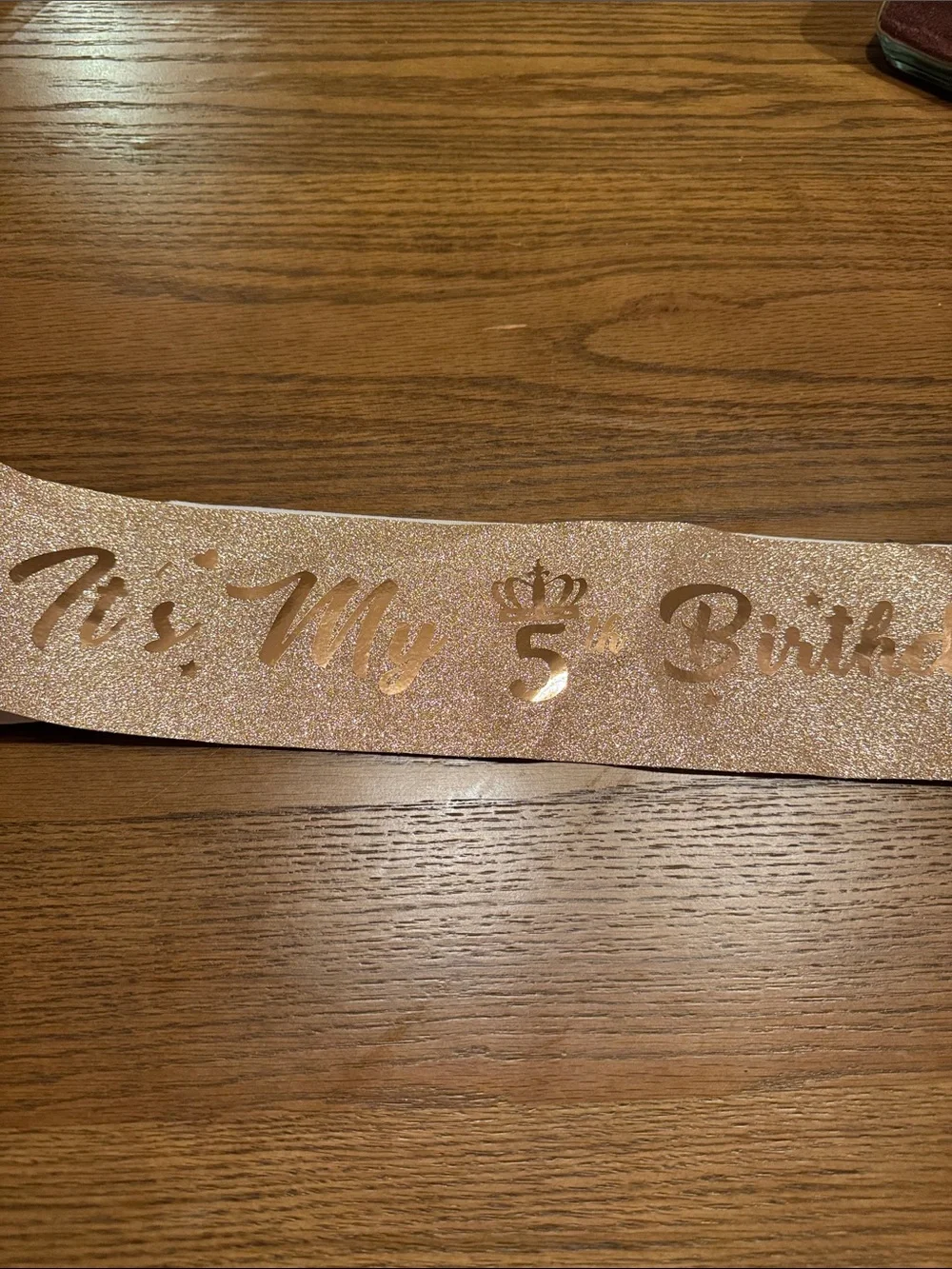 Rose Gold Glitter 